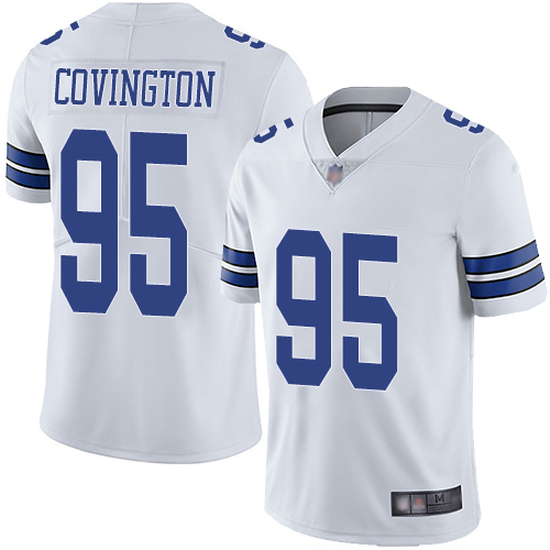 Men Dallas Cowboys Limited White Christian Covington Road #95 Vapor Untouchable NFL Jersey->women nfl jersey->Women Jersey